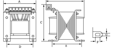 核原科電E型單相變壓器參數(shù)