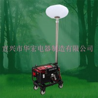 工程移動(dòng)照明車   球形月球燈
