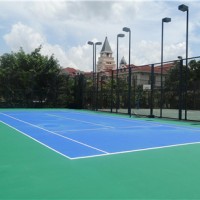 東莞企石丙烯酸籃球場地坪漆