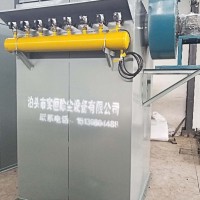 120袋脈沖除塵器廠家安裝圖實恒DMC布袋除塵器參數(shù)特點