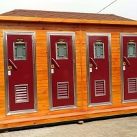 獻(xiàn)縣移動廁所廠家 景區(qū)移動廁所 公園防腐木廁所