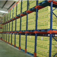 易達廣州倉儲通廓貫通式托盤貨架窄港道貨架