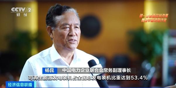 全國新增發(fā)電量八成來自可再生能源！我國可再生能源發(fā)電占比創(chuàng)新高