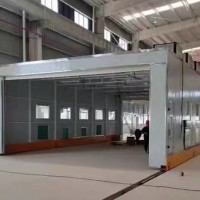 一鍵遙控整體移動(dòng)式噴漆房工作更輕松