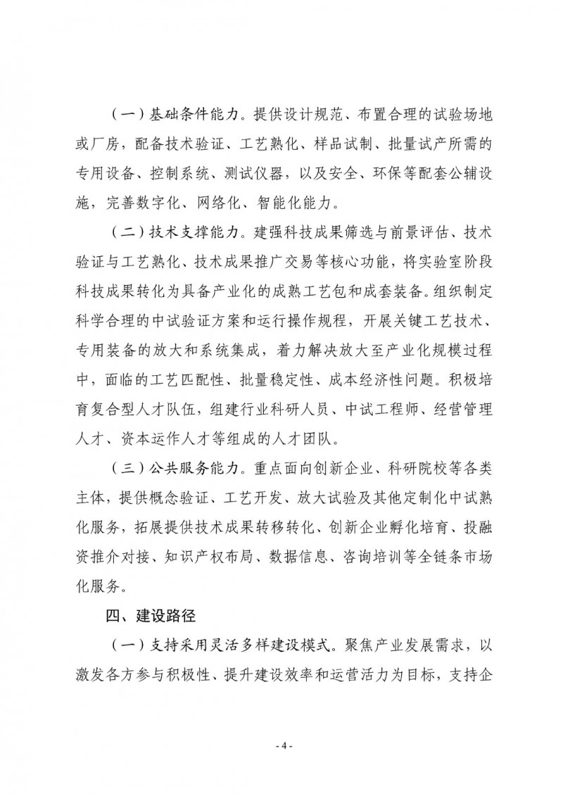 兩部委關于印發(fā)《新材料中試平臺建設指南(2024—2027年)》的通知 兩部委關于印發(fā)《新材料中試平臺建設指南(2024—2027年)》的通知
