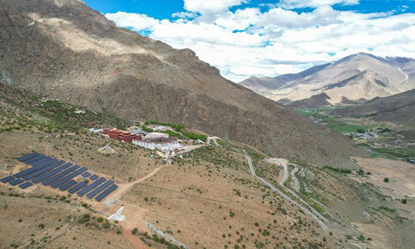 拉薩乃朗寺成為西藏首座碳中和寺院