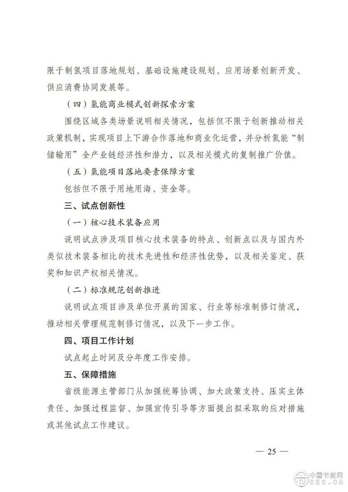 國家能源局綜合司關于組織開展能源領域氫能試點工作的通知