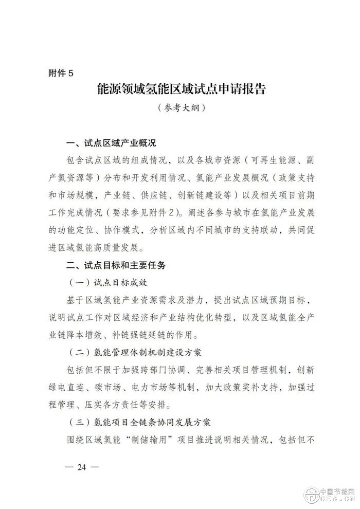 國家能源局綜合司關于組織開展能源領域氫能試點工作的通知