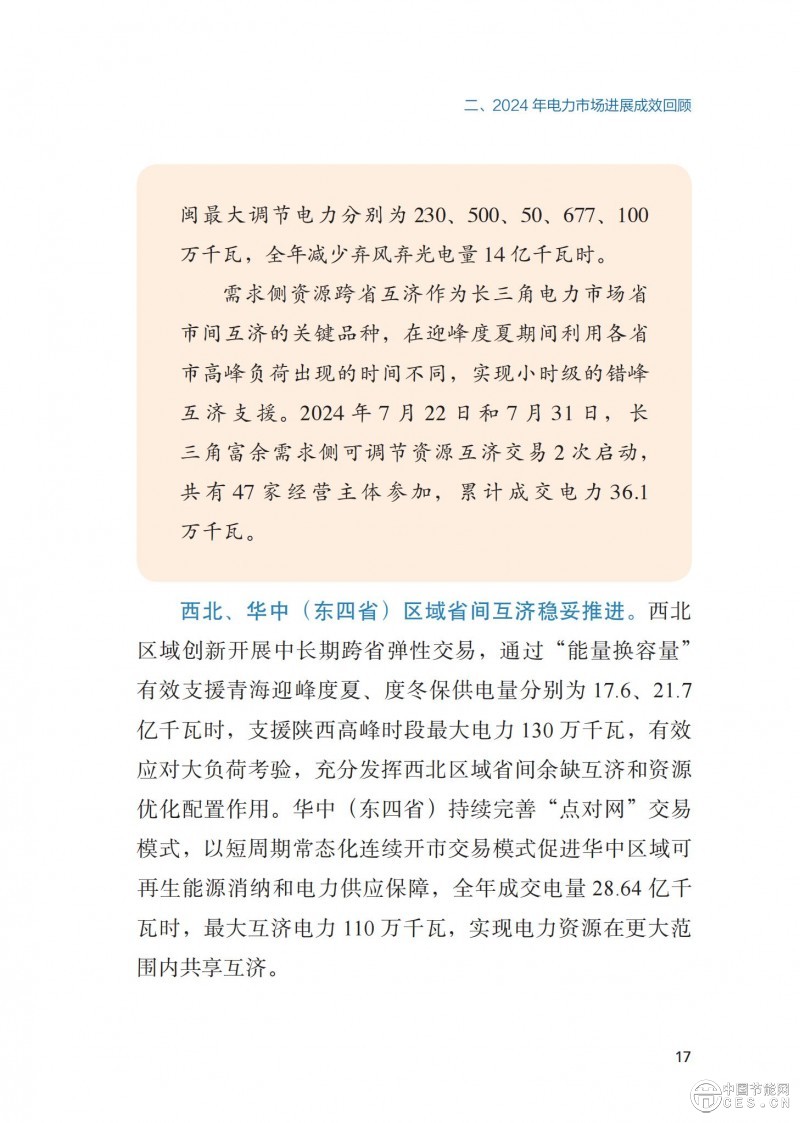 重磅！《2024年度中國(guó)電力市場(chǎng)發(fā)展報(bào)告》發(fā)布