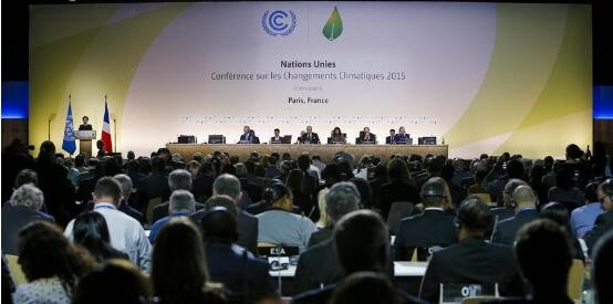 巴黎氣候大會(huì)現(xiàn)場