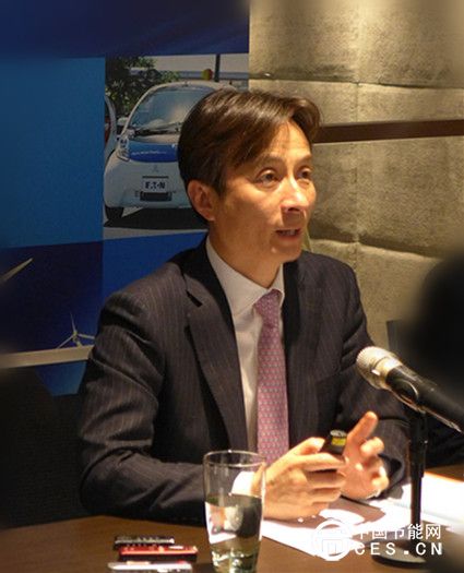 圖為：伊頓中國區(qū)總裁 周濤