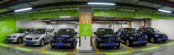 電動車分時租賃玩轉(zhuǎn)高大上 之諾攜手EVCARD布局上海灘