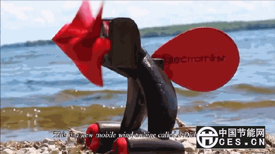 小小風(fēng)車能發(fā)電！手機沒電時只需“等風(fēng)來”