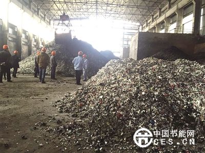 溫州市各級環(huán)保部門負責(zé)人現(xiàn)場參觀宏澤熱電廠干煤棚