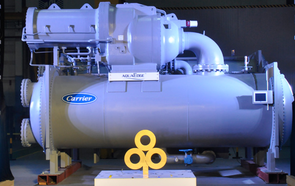 開利發(fā)布新型19XR鼎酷?3000冷噸雙級離心式冷水機(jī)組